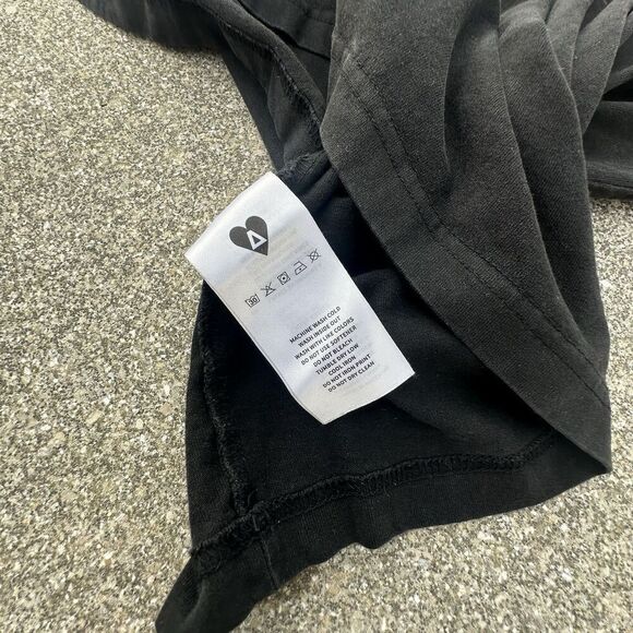 Elfric Eden Spider Web T-Shirt Mens Medium Black Graphic Print Tee Y2K - Picture 5 of 7